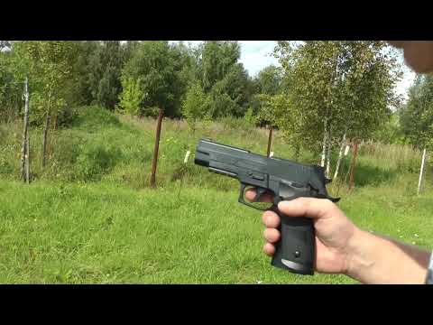 Видео: BORNER Z122 пневматический пистолет - Обзор со стрельбой