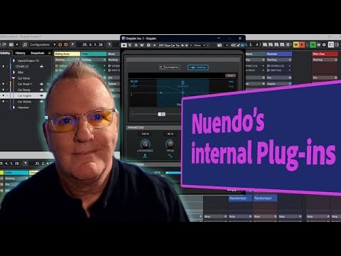 Видео: Использование бесплатных встроенных плагинов Nuendo | Nuendo c Филом Пендлбери