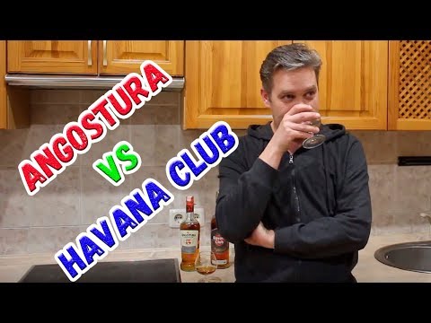 Видео: Дешёвки. Ром Angostura vs Havana Club