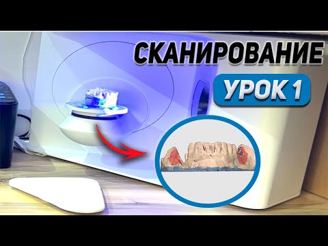 Видео: Сканирование Модели на 3D cканере Medit. Уроки для начинающих в EXOCAD