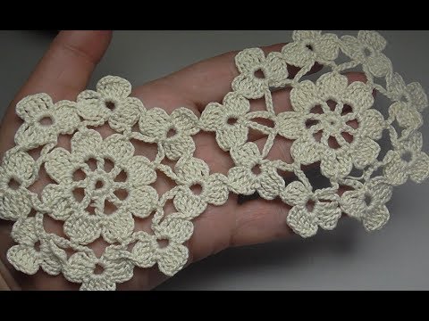 Видео: Lacy flower miracle miracle Кружевной цветочный мотив крючком