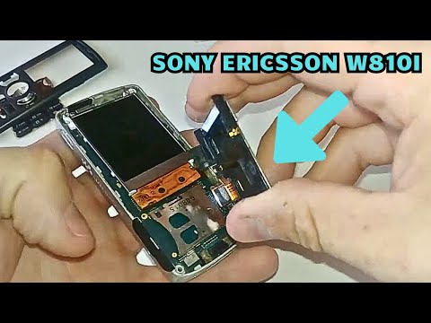 Видео: Разборка/ремонт Sony Ericsson W810i за 3 минуты