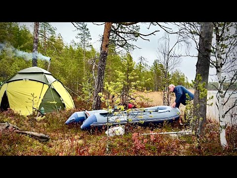 Видео: В КАРЕЛЬСКУЮ ТАЙГУ.Рыбалка в октябре