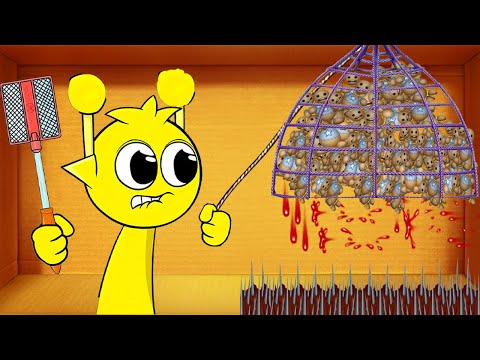 Видео: Вся бытовая техника против ЖЕЛТОГО SPRUNKI и 999 The Buddy | SPRUNKI ПРИСОЕДИНИЛСЯ К KICK THE BUDDY!