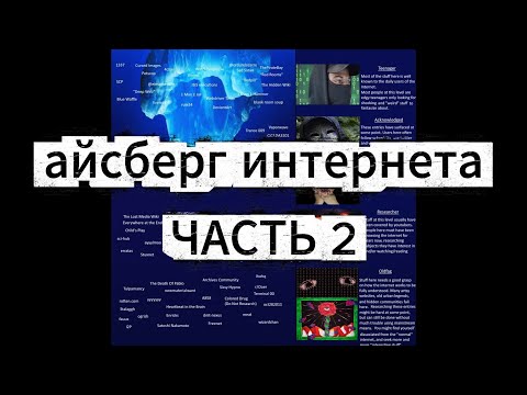 Видео: Айсберг Интернета - ЧАСТЬ 2