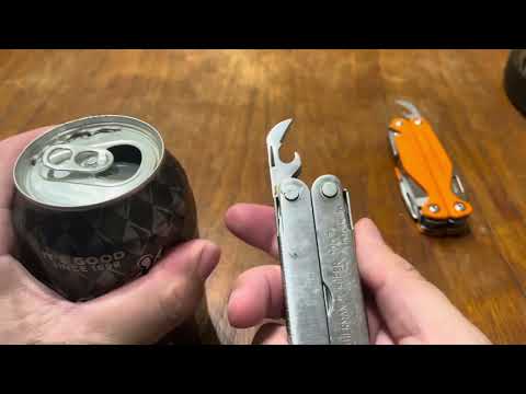 Видео: Тест консервного ножа Leatherman