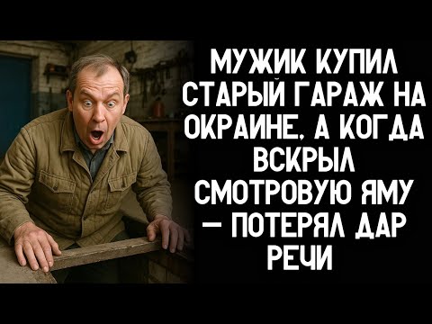 Видео: Мужик купил старый гараж на окраине, а когда вскрыл смотровую яму — потерял дар речи