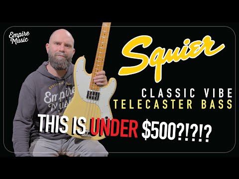 Видео: ДО 500 ДОЛЛАРОВ?! Squier Classic Vibe Telecaster Bass — EMPIRE MUSIC