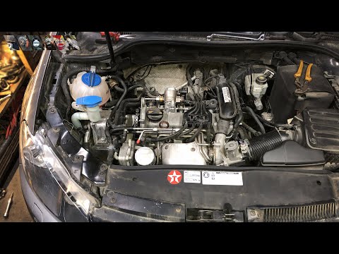 Видео: VW Golf 6 - Замена цепи ГРМ. Проще вынуть двигатель.