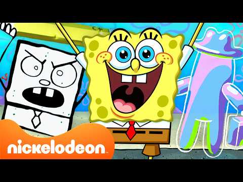 Видео: Губка Боб | 2 часа всех персонажей Губки Боба! 🧽 | Nickelodeon Cyrillic