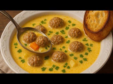 Видео: Самый Нежный СУП с ФРИКАДЕЛЬКАМИ — Секрет в Простоте!