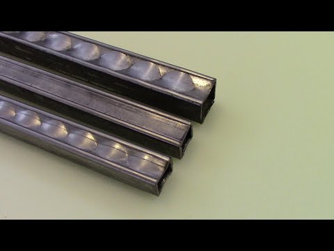 Видео: Необычная идея из обычной профильной трубы! К майским праздникам для дома и дачи