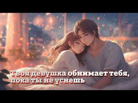 Видео: Твоя девушка обнимает тебя, пока ты не уснешь | ASMR RP