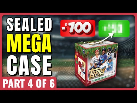 Видео: 🚨 ПОЛНЫЙ КЕЙС ПРИБЫЛИ ЧЕЛЛЕНДЖ🚨 ПРАЗДНИЧНЫЕ МЕГАГЕРМЫ TOPPS 2022 ГОДА — ЧАСТЬ 4 ИЗ 6