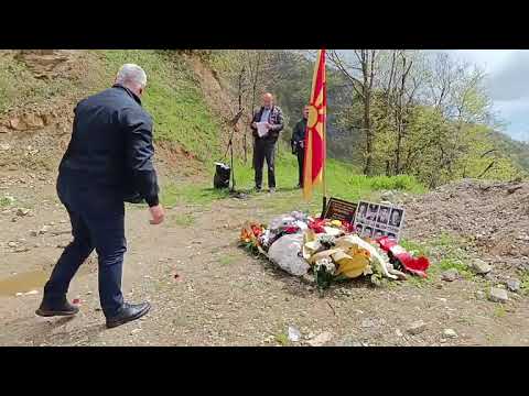 Видео: Одбележување годишнина од масакрот врз бранители кај Вејце на 28 април 2001 година