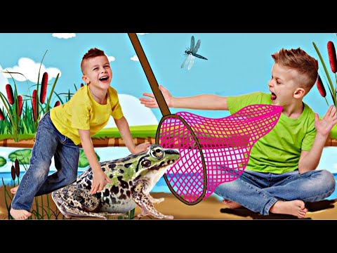 Видео: КТО БОЛЬШЕ: 24 ЧАСА ЛОВИМ ЖАБ и ЛЯГУШЕК челлендж // KiFill boys 13+