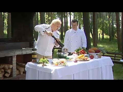 Видео: Шашлык из телятины от шеф-повара Кремля