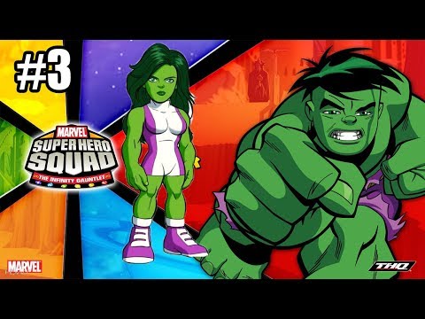 Видео: СуперГеройский Отряд Марвел Перчатка Бесконечности {Marvel Super Hero Squad The Infinity Gauntlet #3