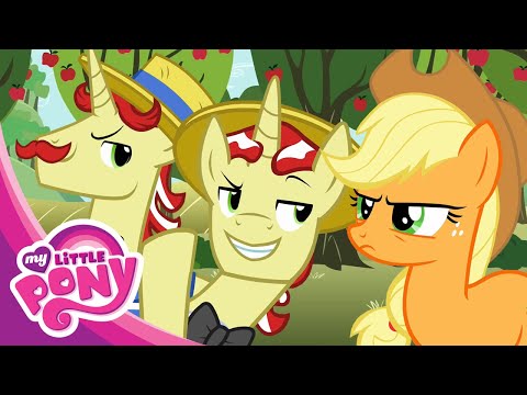 Видео: Мультсериал Мой Маленький Пони про дружбу Пони. Приключения Эппл Джек и братья близнецы Флим и Флэм