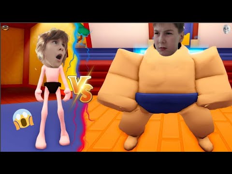 Видео: !Сумо симулятор в РОБЛОКС! НУБАСИК вернулся! 2 МИР!