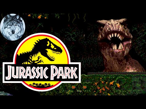 Видео: Jurassic Park (Sega Mega Drive). Игры 90-х. Longplay.