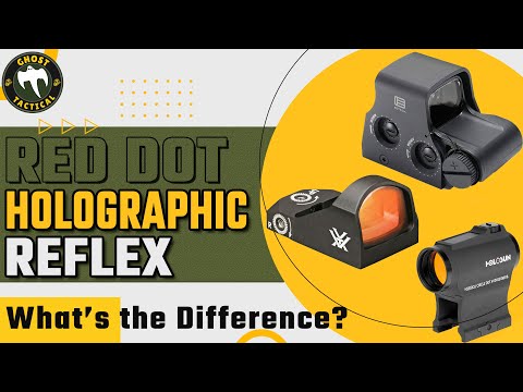 Видео: RED DOT, REFLEX и ГОЛОГРАФИЧЕСКИЕ ПРИЦЕЛЫ: в чем разница?