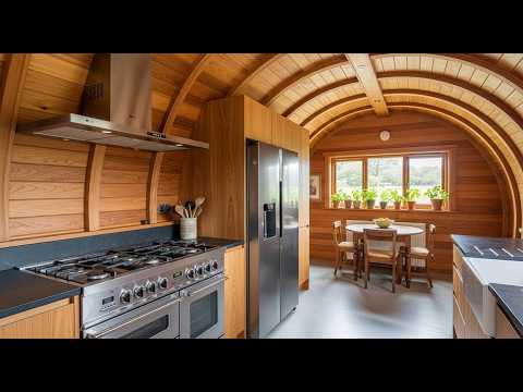 Видео: Небольшие кухни из Quonset: максимально эффективное использование каждого дюйма
