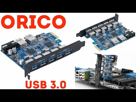 Видео: ⚡ ШУСТРАЯ PCI EXPRESS ПЛАТА ORICO 5хUSB 3.0 ИЗ КИТАЯ С АЛИЭКСПРЕСС