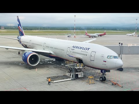 Видео: Boeing 777-300ER | Аэрофлот | Перелёт Владивосток - Москва