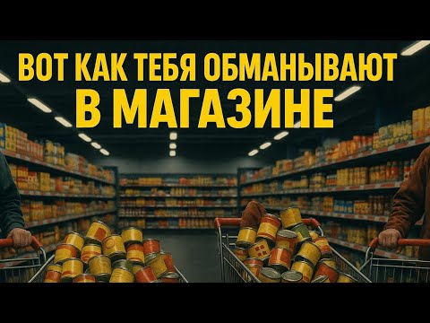 Видео: Как магазины МАНИПУЛИРУЮТ вами (и как этому противостоять)