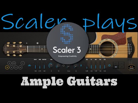 Видео: Scaler 3 играет на гитаре Ample