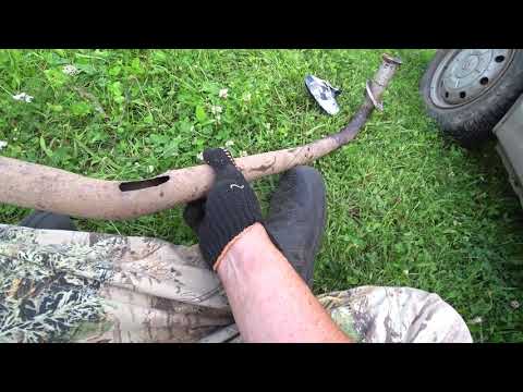 Видео: Замена выхлопной системы РЕНО ЛОГАН