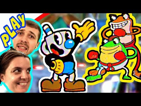Видео: БолтушкА, ПРоХоДиМеЦ и ЧашкоГоловые ищут Новые ПРИКЛЮЧЕНИЯ! #240 - игра Капхед