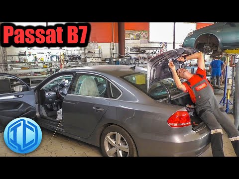 Видео: Как подключить камеру заднего вида на VW Passat B7