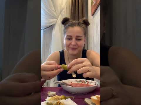 Видео: МУКБАНГ БОРЩ И ОСТРЫЙ ПЕРЕЦ