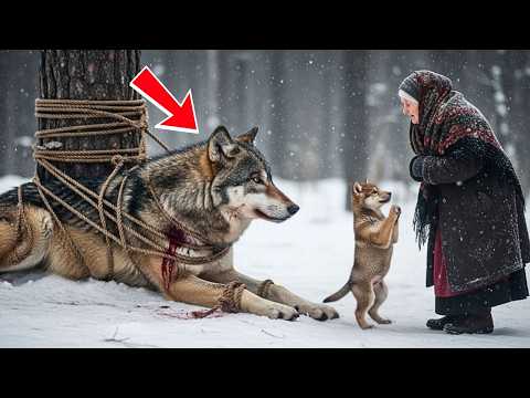 Видео: В глухом лесу бабушка встретила волчонка — и её жизнь изменилась навсегда