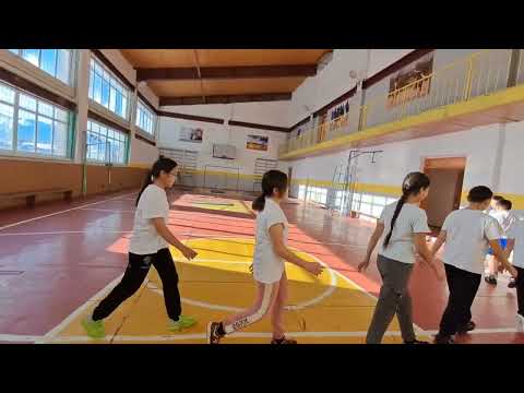 Видео: Дене шынықтыру сабағы 7"А" сынып.