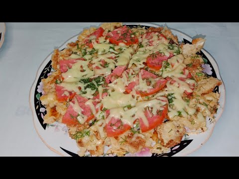 Видео: Қатқан наннан жұмсақ пицца жасаймыз