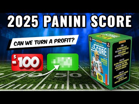 Видео: ИСКУПЛЕНИЕ!!!🚨ПРОФИТ ЧЕЛЛЕНДЖ🚨 2025 PANINI SCORE ФУТБОЛЬНЫЕ БЛАСТЕРЫ