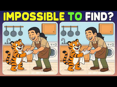 Видео: Найдите три отличия: быстрый тест на интеллект! Сможете найти их все?