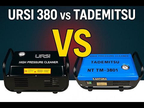 Видео: Сравнение моек высокого давления URSi vs Tademitsu