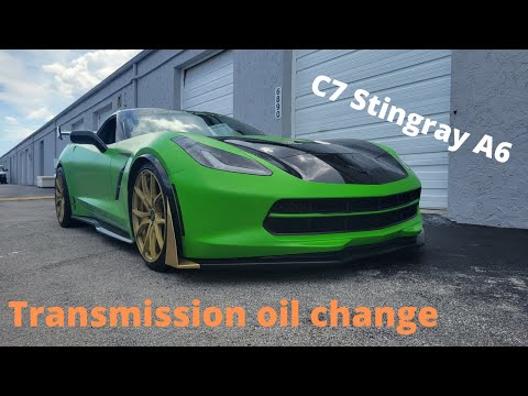 Видео: Замена трансмиссионной жидкости Corvette C7 Stingray Auto A6