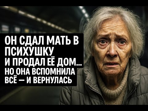 Видео: ОН СДАЛ МАТЬ В ПСИХУШКУ И ПРОДАЛ ЕЁ ДОМ… НО ОНА ВСПОМНИЛА ВСЁ — И ВЕРНУЛАСЬ