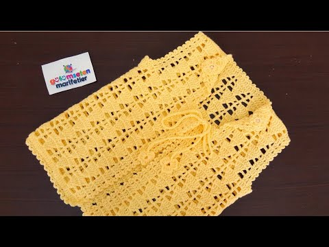 Видео: Как легко вязать детский свитер кардиган жилет треугольник вязать