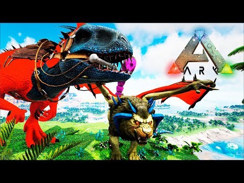 Видео: Индоминус РЕКС и МАНТИКОРА - ARK Survival Pugnacia Dinos #17