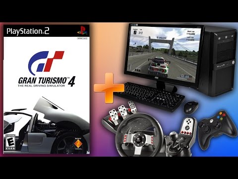 Видео: Как играть в легендарную Gran Turismo 4 на ПК в 4К 60fps с рулём!