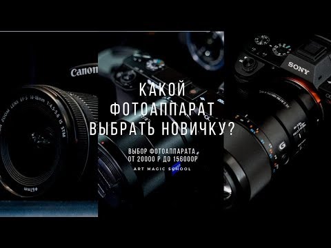 Видео: Какой фотоаппарат выбрать новичку? Уроки фотографии для новичков.Фотошкола.