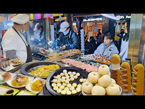 Видео: 🇨🇳 Шанхай, Китай – Рынок уличной еды на базаре Юйюань – пешеходная экскурсия в 4K