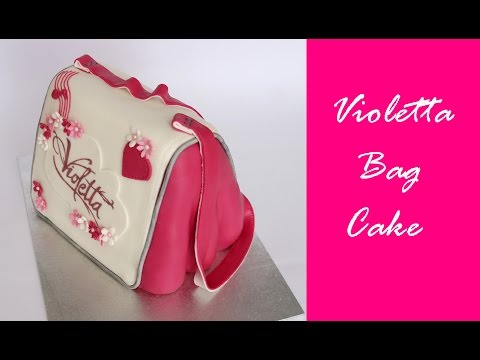 Видео: Violetta Handtaschentorte / Violetta Bag Cake / Торт "Сумка - Виолетты"