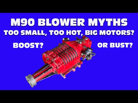 Видео: МИФЫ О МОЩНОСТИ НАГНЕТАТЕЛЯ M90! ОН СЛИШКОМ МАЛ? ОН СЛИШКОМ ГОРЯЧИЙ? МОЖНО ЛИ ПОДКЛЮЧИТЬ ЕГО К МО...